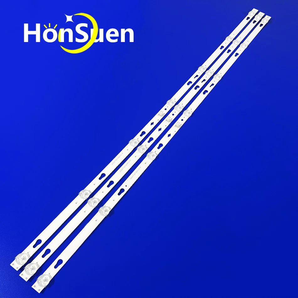 LED Backlight Strip for 3PCS LED Backlight for 43" Kioto Ssm431291 JVC Si43fs Si43us Si43f16 Daewoo