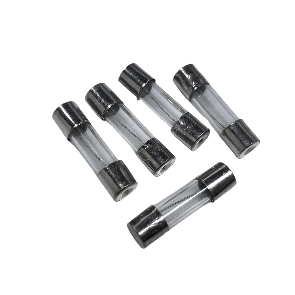 100PCS Slow Break 5 20mm Delay Fuse Tube 250V T1A T2A T3.15A