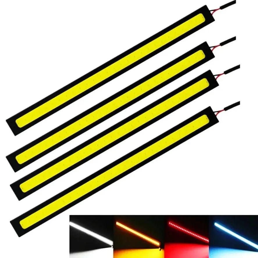 LED COB daytime running lights 17cm waterproof car lighting 