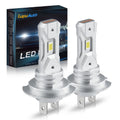 LupuAuto NEW H7 LED Bulbs 60W 18000LM Fanless Head Lamp Wire