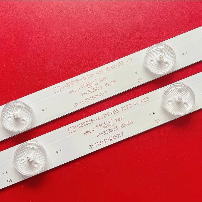 LED Backlight Strip for8LED For JVC LT-32ND35A KJ32D08-ZC21FG-07 KM0315LDHH98 LE-8822A32 M32D-3A LE22A