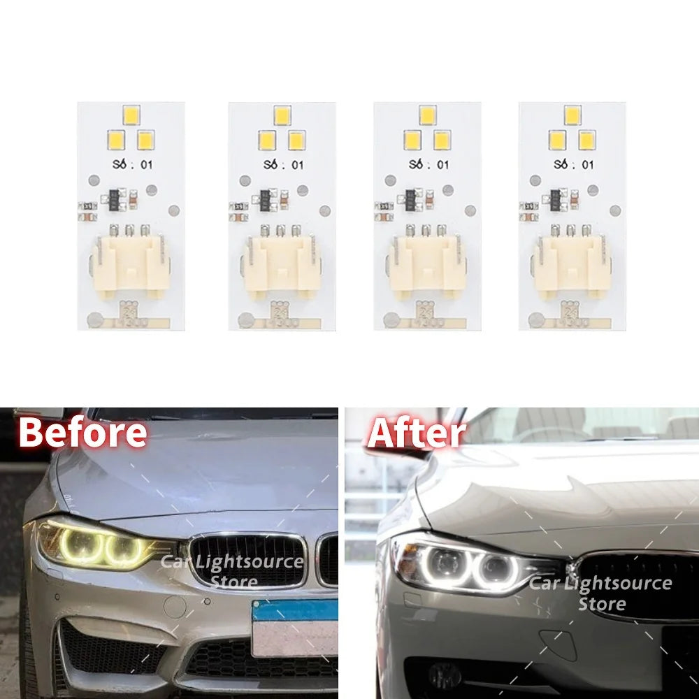 Angel Eye DRL Boards Xenon Headlight Daytime Running Lights For BMW 3 Series F30 F31 F34 GT 320i 328i Pre-LCI