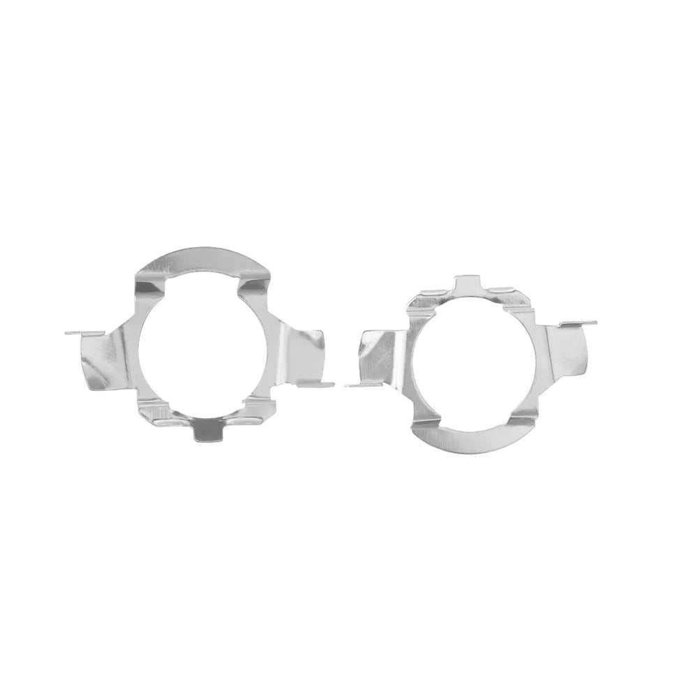 2Pcs H7 LED Headlight Bulb Base Holder Adapter Socket Retain