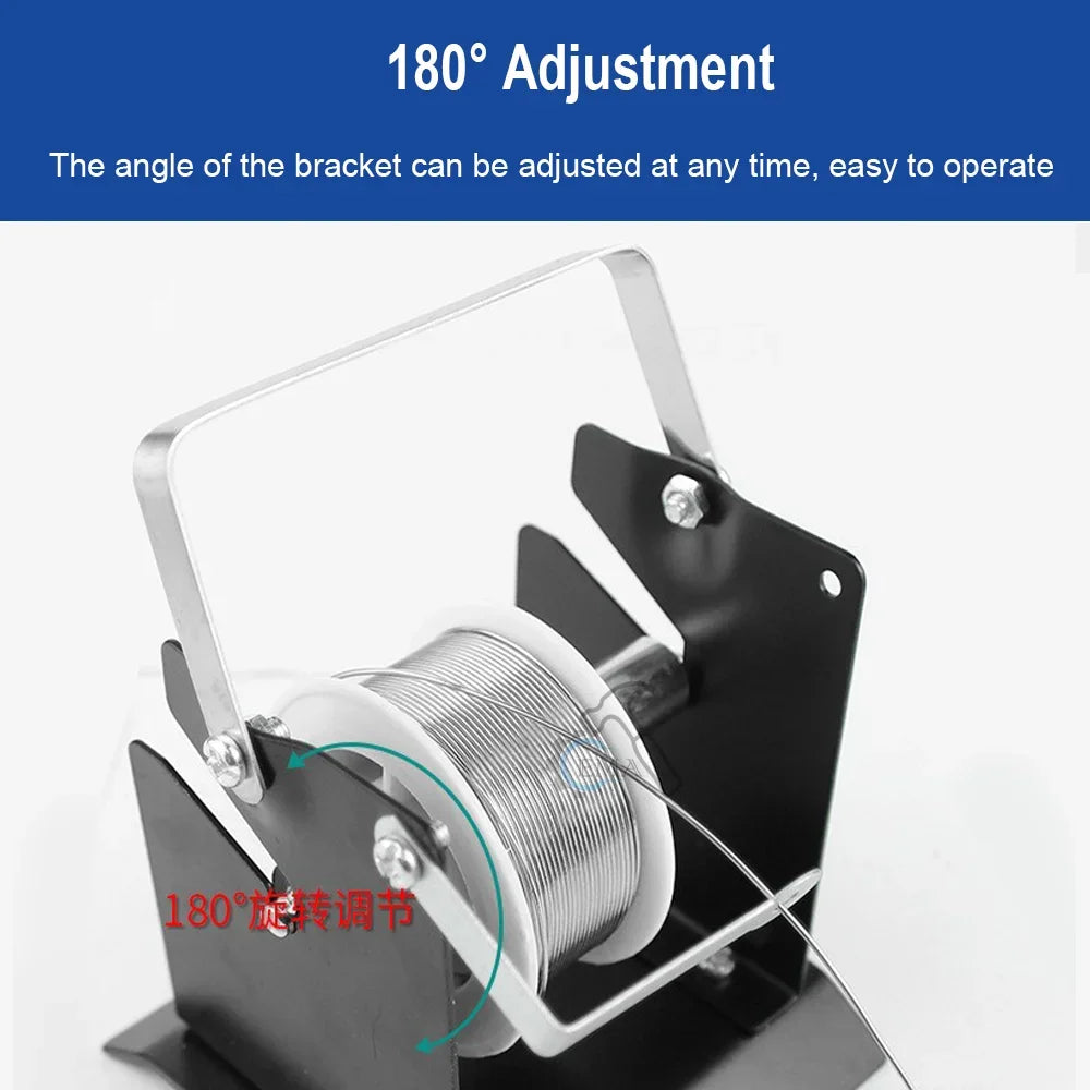 Solder Dispenser Reel Soldering Wire Stand Holder For Solder