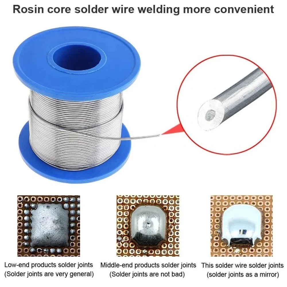 0.5mm-2.0mm 300g/250g/100g Rosin Core Flux Tin Solder Wire W