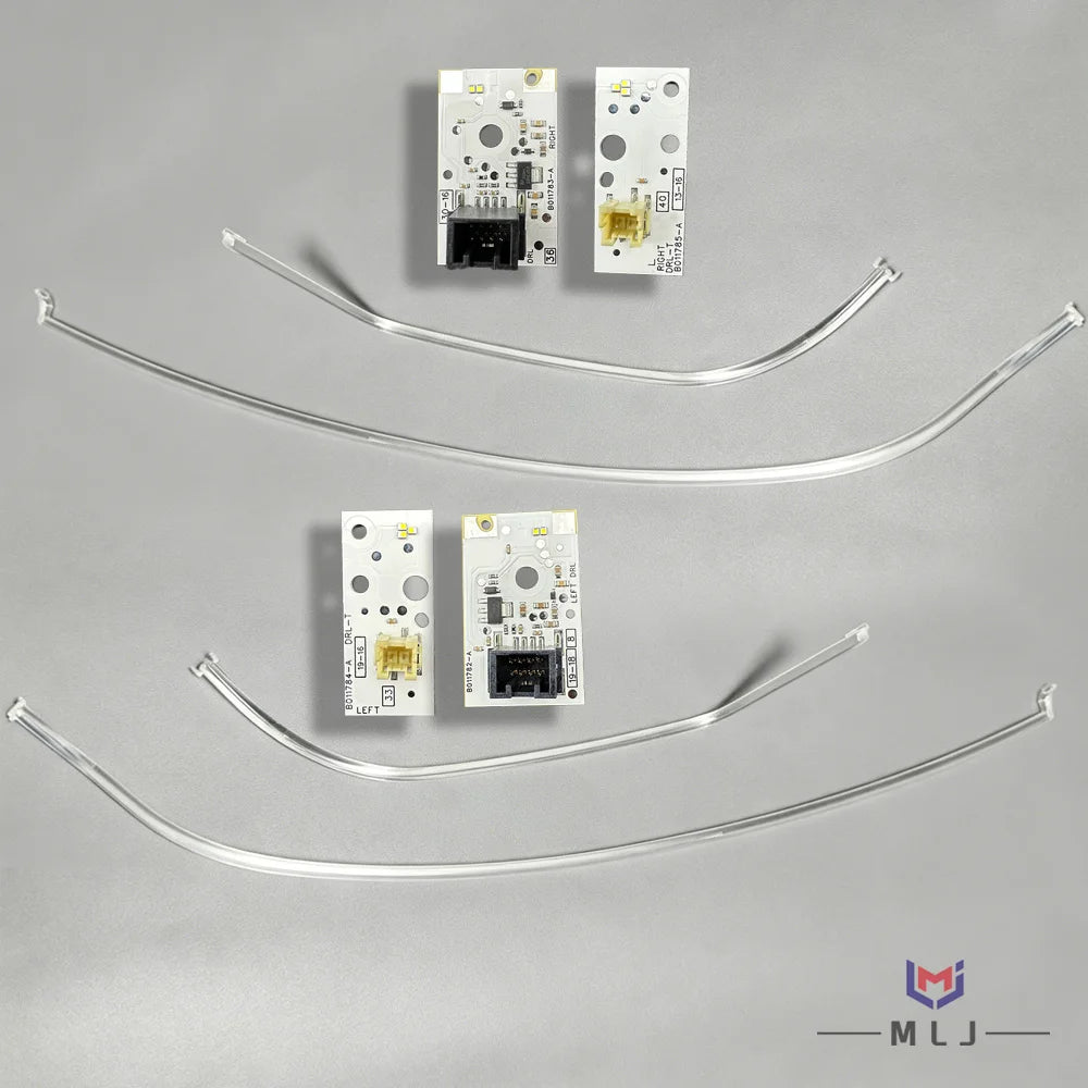 Angel Eye Board Headlight Guide Tube Strip For Audi A3 S3 Matrix 2017-2019 DRL Light Chip Replacement