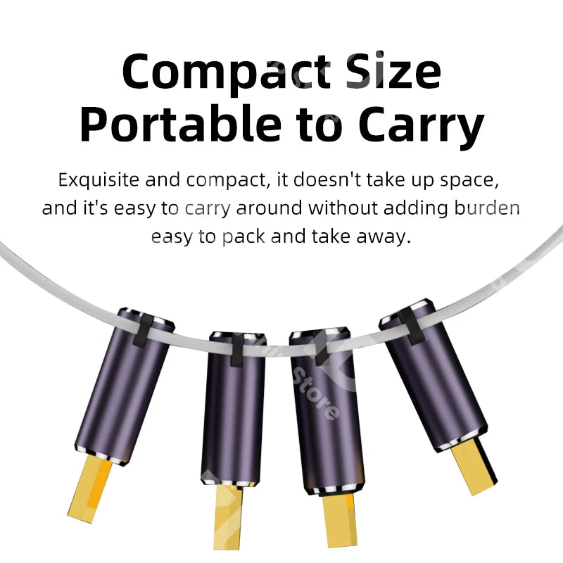 Mini DP to Displayport 1.4 Adapter Converter 8K 60Hz Bi-Dire