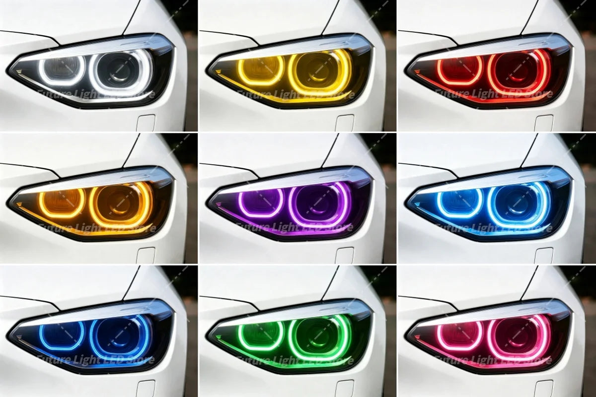 Angel Eyes DRL Boards Daylight For BMW 1 Series F20 F21 2012-2015 Xenon Headlight Daytime Running Lights