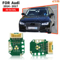 DRL LED Boards Angel Eyes For Audi A8 S8 A8L 2014-2017 Headlight Daytime Running Light Chips Module 4H0941475