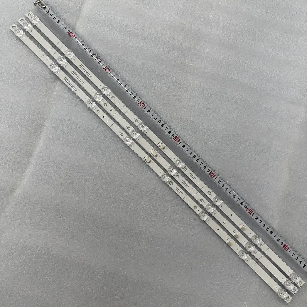 LED Backlight Strip for8LED For Onn Wm43d1s-fatsc Sanyo Fw43r41km K430WDF A1 Atvio 43d1s-fatsc 3V