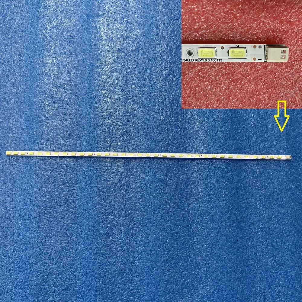 LED Backlight Strip for Sony KDL-32EX605 KDL-32EX600 SLED SLS32 5630 60HZ 34LED R LTY320HM02 - Replacement TV