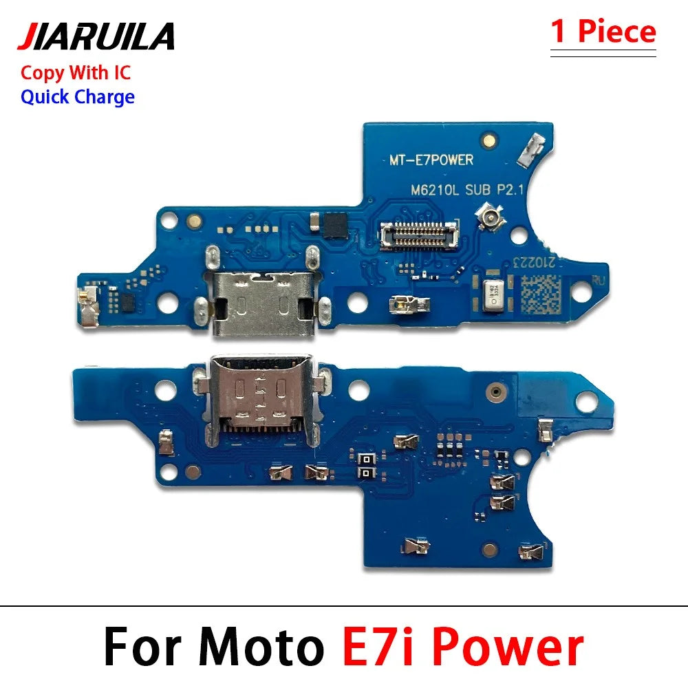 NEW USB Charger Charging Port Plug Socket Connector Micro Board Cable For Motorola Moto E6S E40 E30 E20 E6 Plus E7 E7i Power E6i