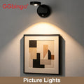 GGbingo Wall Light LED Motion Sensor Spotlight USB Rechargea