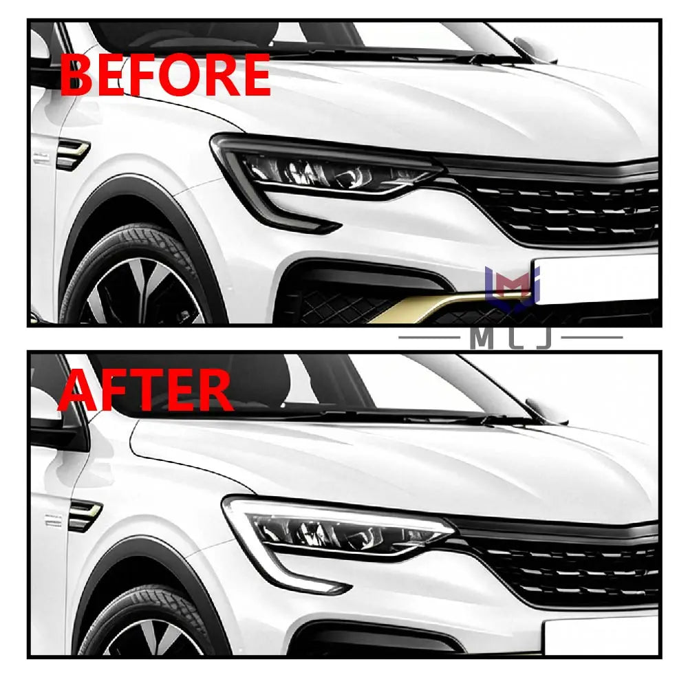 DRL Replacement LED Light Source Module Halo Angel Eyes White Board For Renault Arkana 2021-2025 Headlamp for