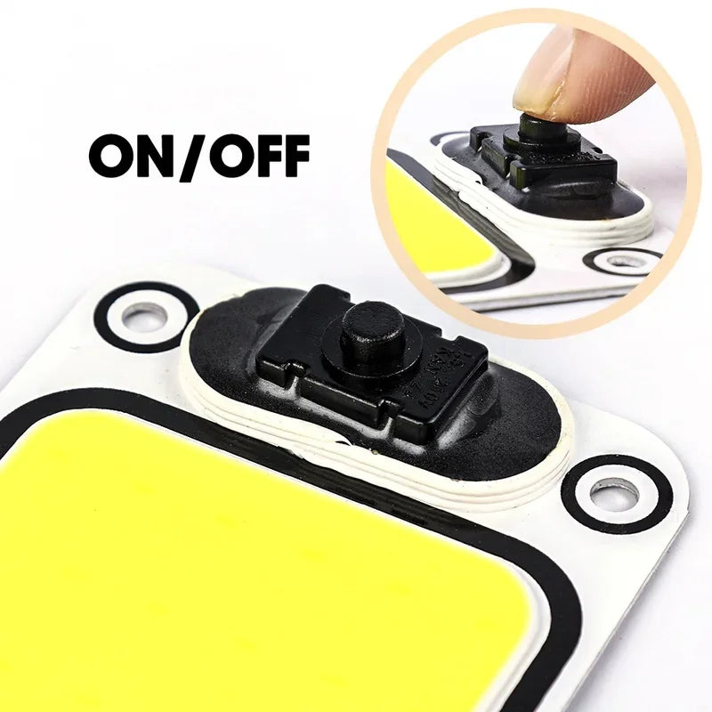 12V-24V Universal Car Interior Readling Lamp COB 108SMD LED 