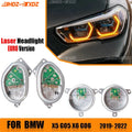 Angel Eye DRL LED Chips Lightsource For BMW G05 G06 X5 X6 F95 F96 2019-2022 Non-RGB Laser Headlight Daytime