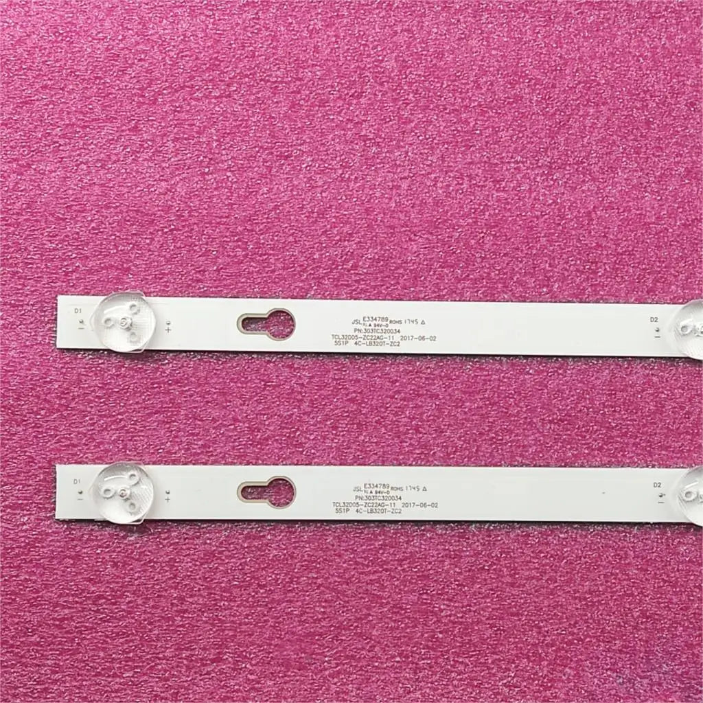LED Backlight Strip for5 lamp For 32HD3101 T32RTL5140 32'' TV TCL32D05-ZC22AG-12 5S1P 4C-LB320T-ZC3 TC320M04
