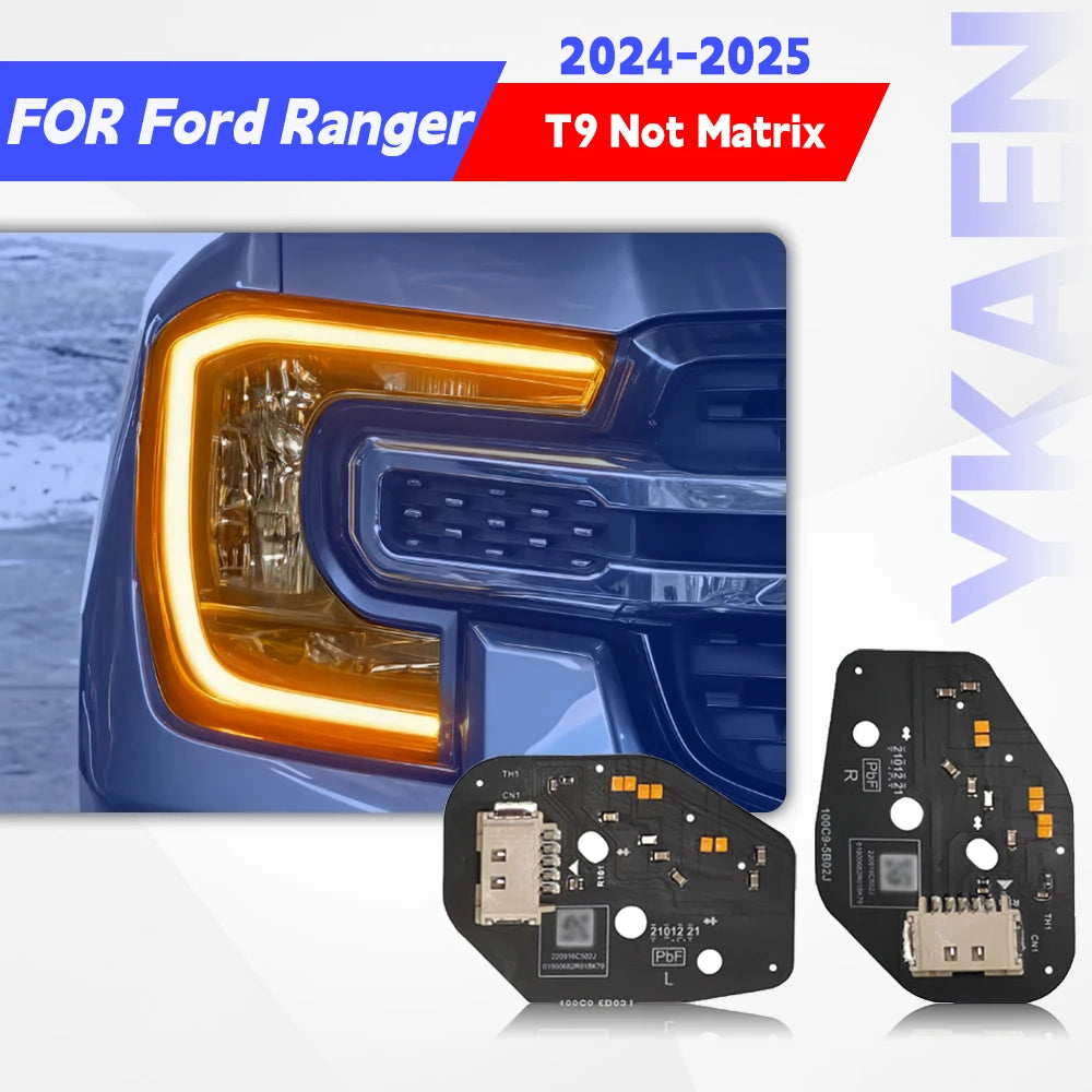 DRL Module Yellow Amber Daytime Running Light Chips Boards for Ford T9