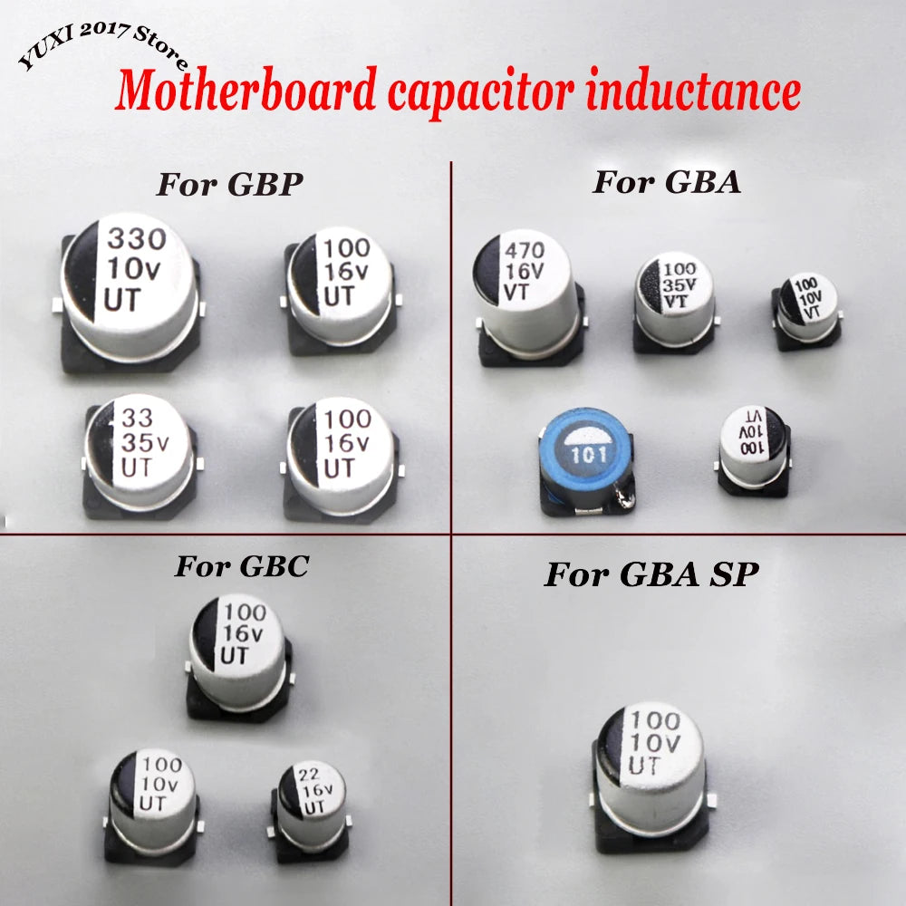 1-2 Sets Of Motherboard Capacitors And Power Inductor Replac
