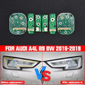 LED Headlights DRL Chip for Audi A4L B9 8W 2016-2019 Daytime Running Light Stable Performance Replacement