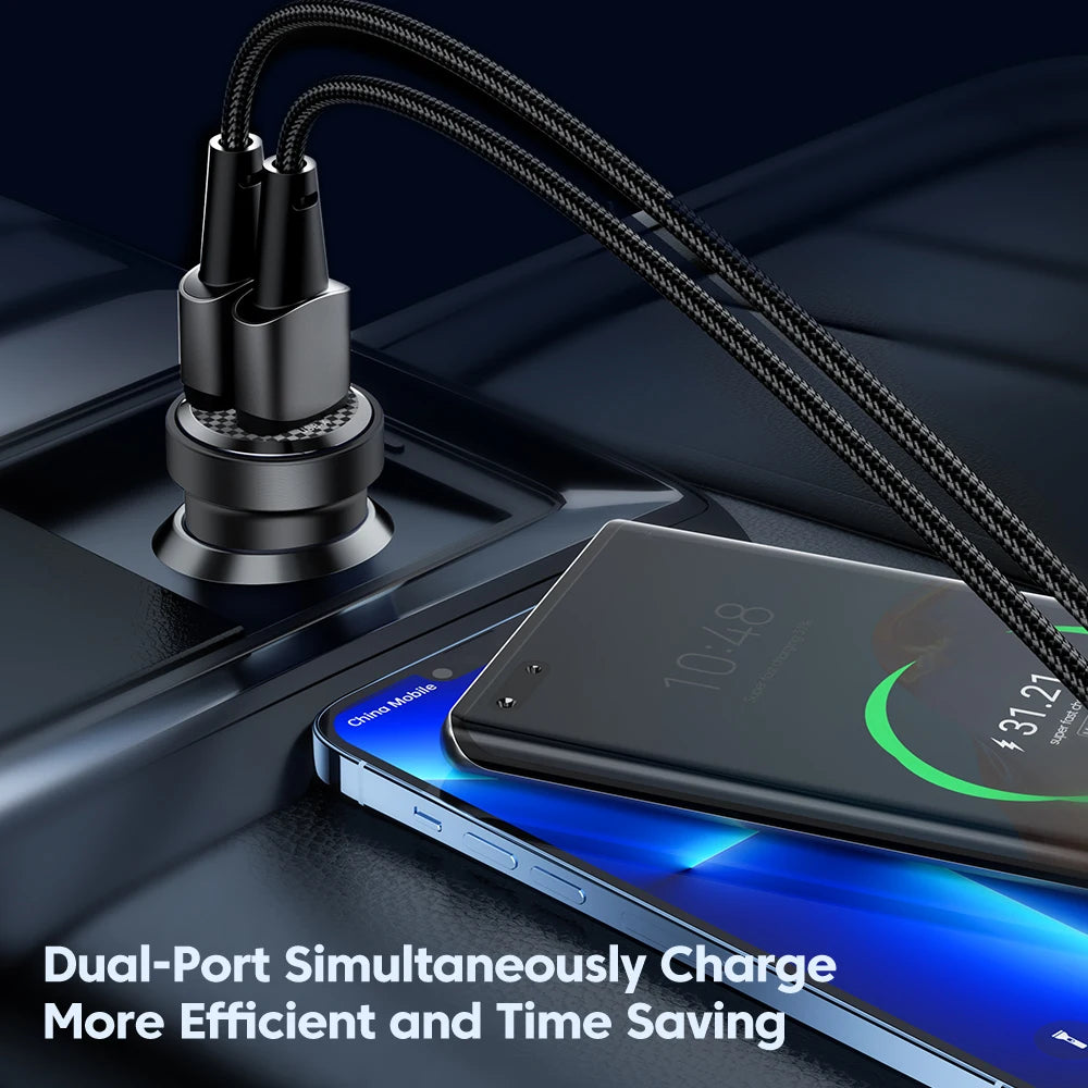 Toocki PD 33W USB Car Charger Fast Charge For iPhone 15 14 1