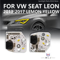 Headlight Yellow DRL Chip 5F0941475 5F0941476 Angel Eye Board Car Accessories for VW MK3 2013-2017