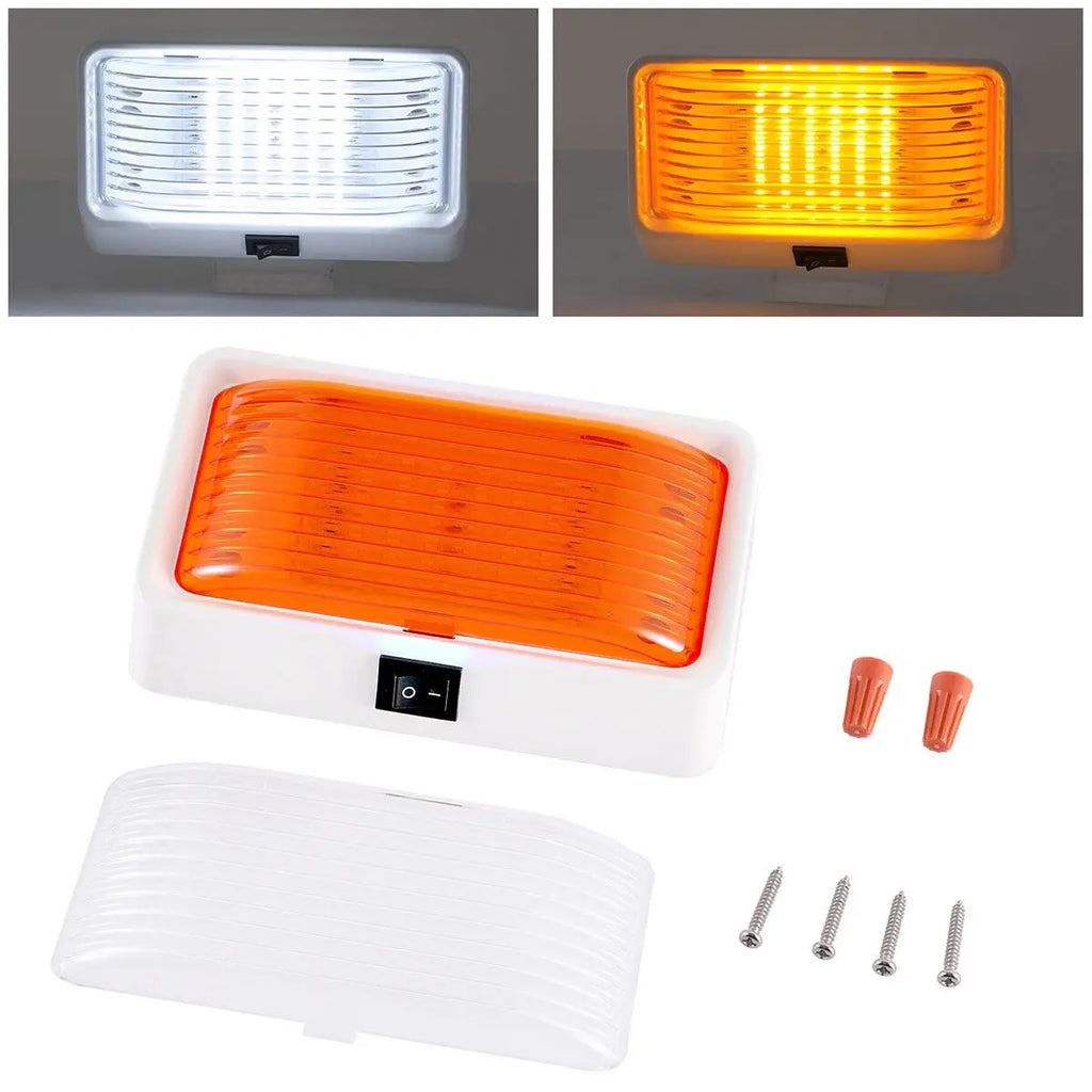 1 Set 12V 24 LED Outside RV Motorhome Camper Trailer Interio