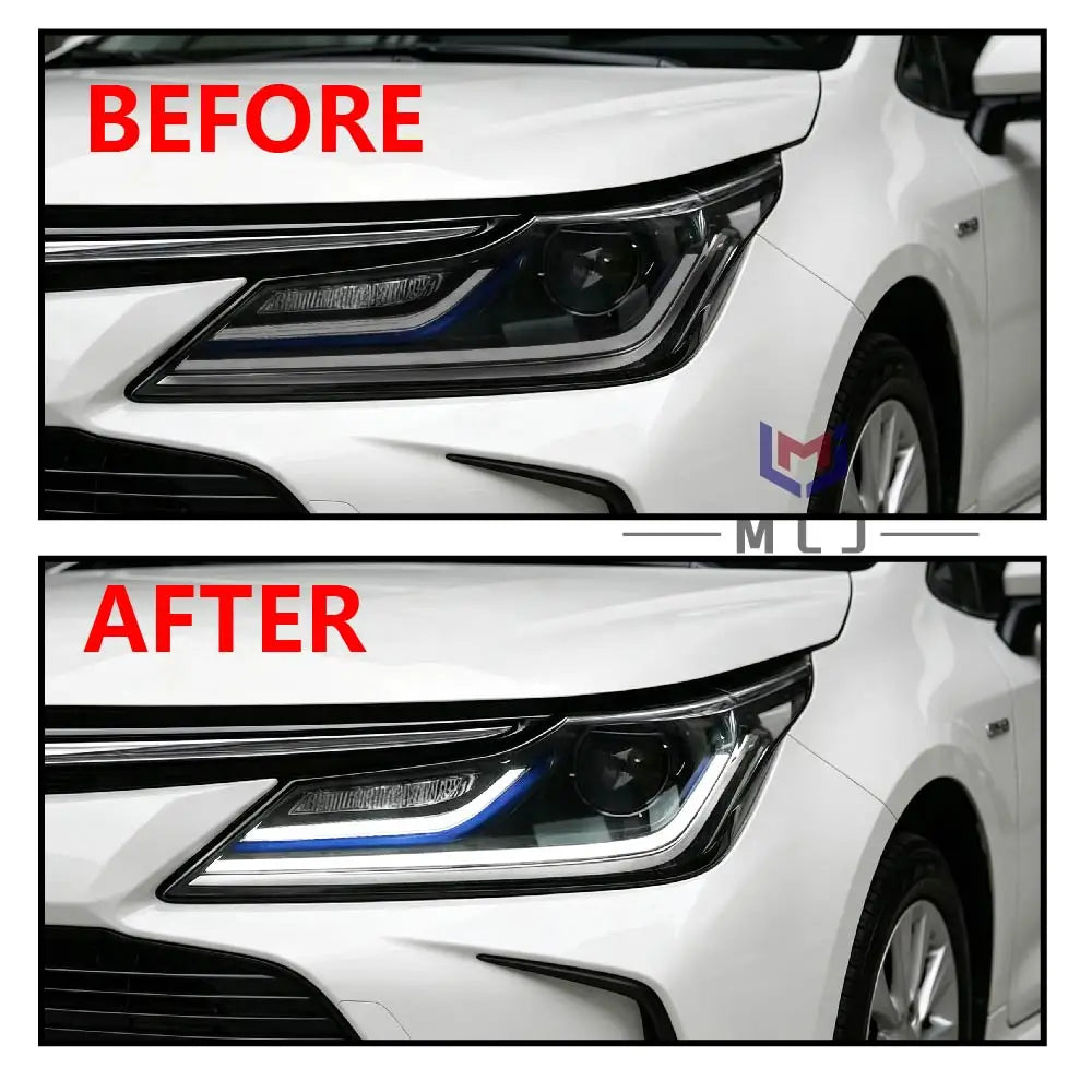 Headlight Angel Eye White DRL Light Source Chip DRL Angel Eye Board for Toyota Corolla