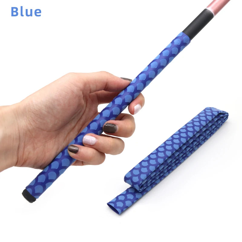1m/pc Fish Scale Anti-slip Heat Shrink Tube Dia.15 45mm 2 1 Non-slip Handle Repair Electrical Cable Insulation Fishing Rod Wrap