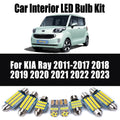 Canbus Interior LED Bulb For KIA Ray 2011-2017 2018 2019 202