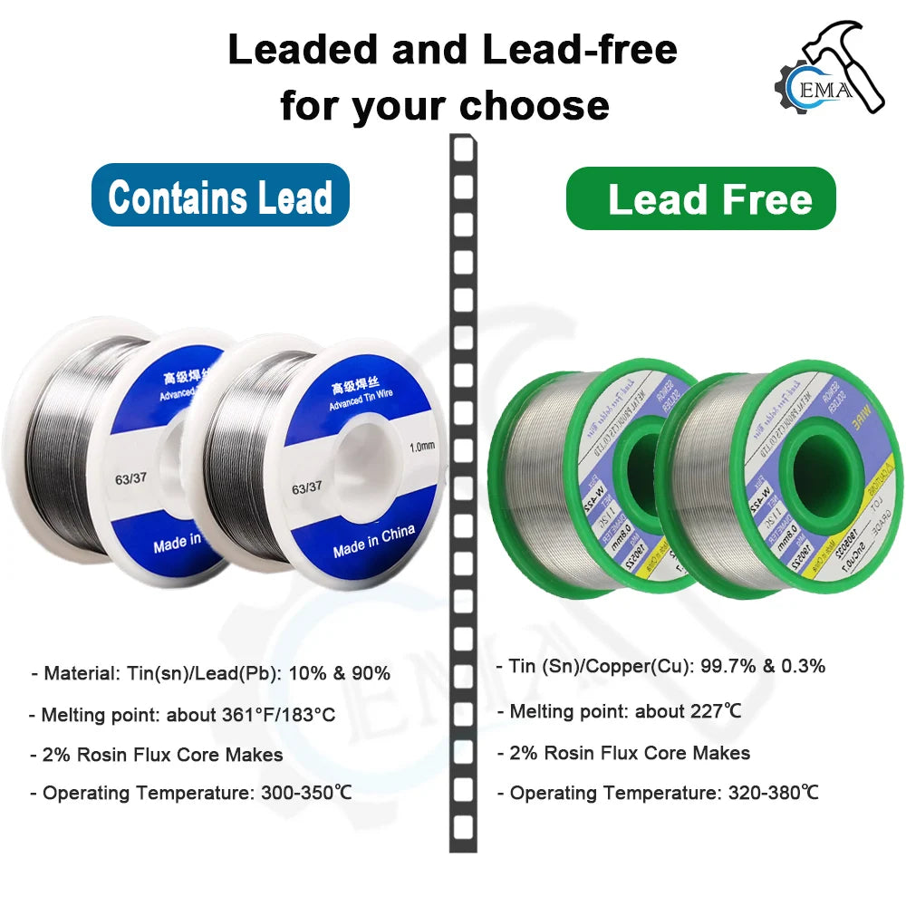 Lead-free Solder Wire SN99.3 Cu0.7 Environmental Protection 