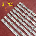LED Backlight Strip for 8pcs/set LED Backlight Strip Bar For Toshiba 65C350KP JL.D65091330-003CS-M
