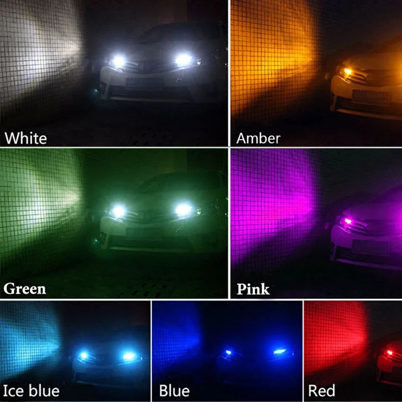 10Pcs T5 Led Bulb Canbus W3W 74 286 W1.2W Super Bright Car I