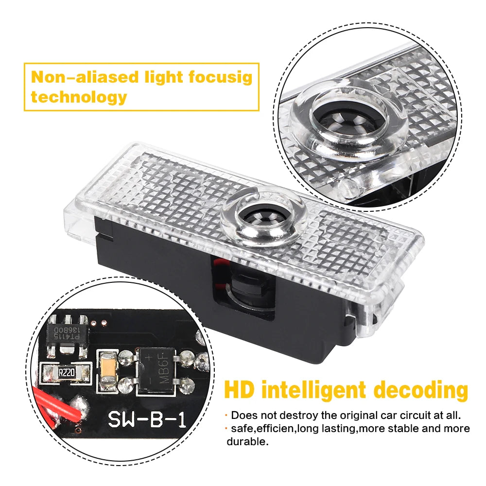 LED Car Interior Accessories Door Welcome Light For BMW F20 