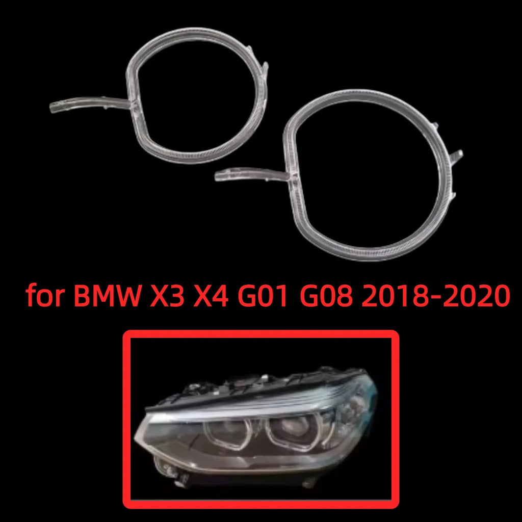 DRL Guide Strip White Low Angel Eye Ballast Module Car Headlight Daytime Running Light Strip for BMW G01 G08