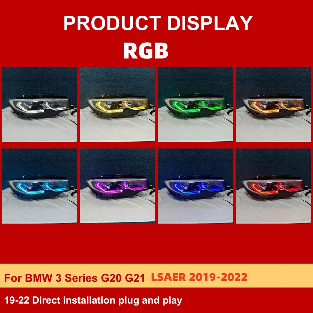 DRL RGB Multicolor LED Board CSL Style Daytime Running Lights Lemon RGB DRL for BMW G28 G21 G20