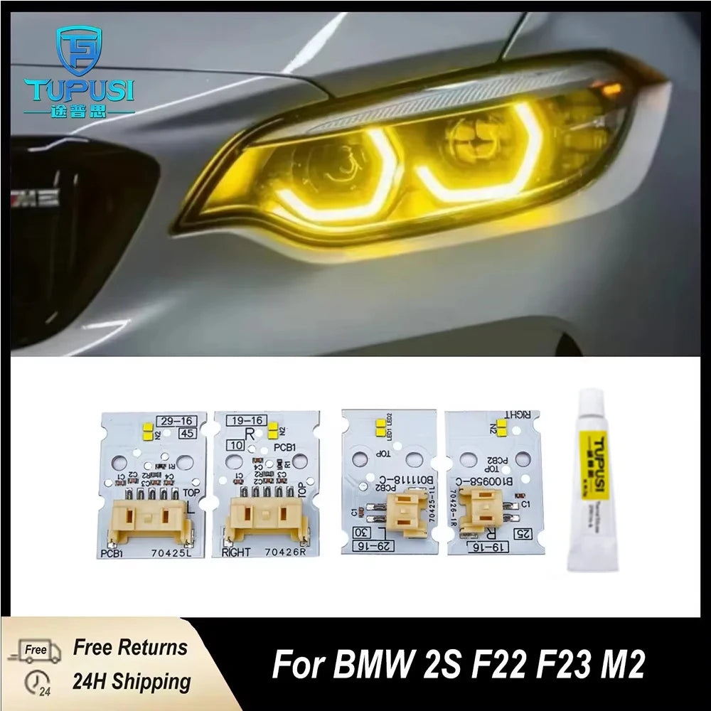 Angel Eye DLR LED Boards For BMW 3 Series F34 GT 2015 2016 2017 2018 2019 Daytime Running Light 63117470425