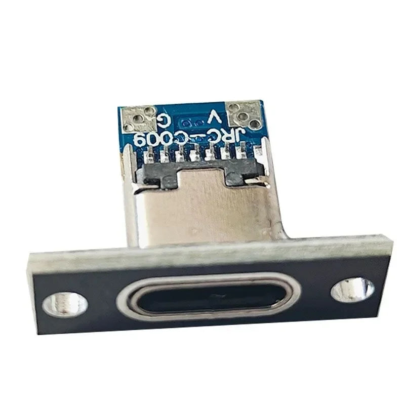 5/20Pcs USB Jack 3.1 Type-C 2Pin 4Pin Female Connector Jack 