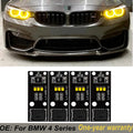 Angel Eye DRL LED Boards for BMW 4S F32 F82 M4 F33 F83 M4 F36 LED Xenon Headlight Daytime Running Light for