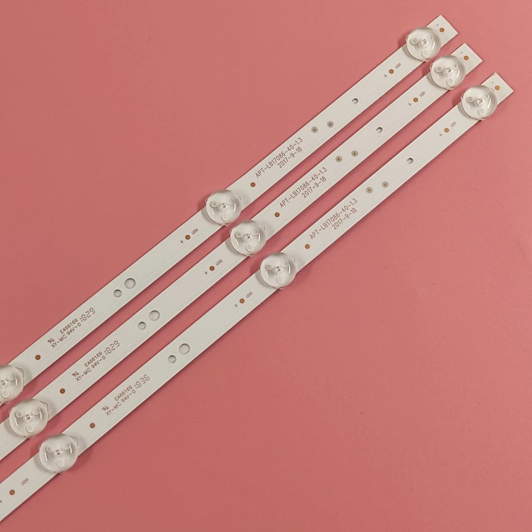 LED Backlight Strip for 75CM LED backlight strip H-LED40F456BS2 Sky worth 40"TV 40X6 40E2A APT-LB17086-40-1.3