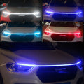 LED Daytime Running Light Starting Car Hood Door Decorative 