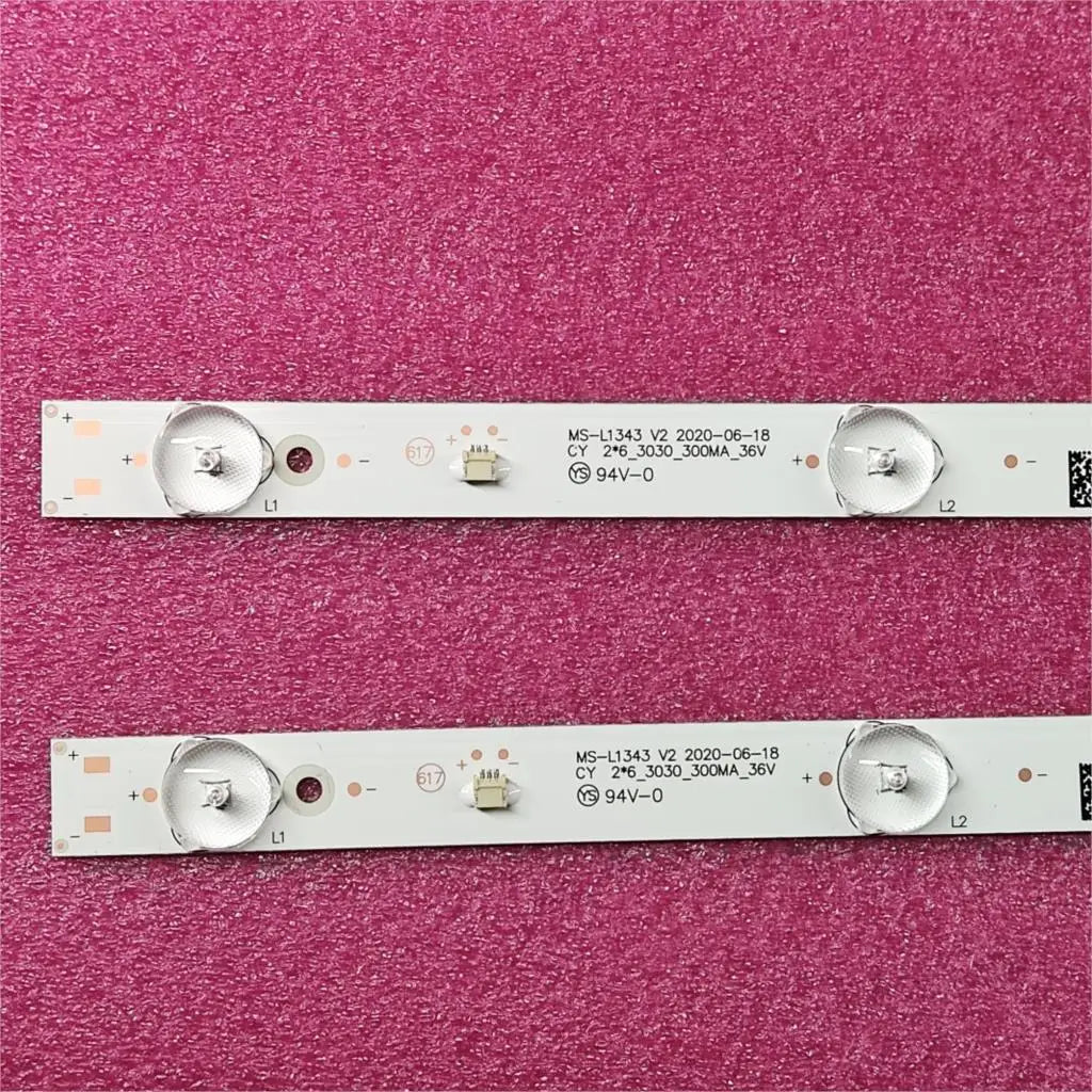 LED Backlight Strip for TV's LED Backlight Strips For OK. ODL32680H-TB 32" LED TV Bars MS-L1343 V2 CY