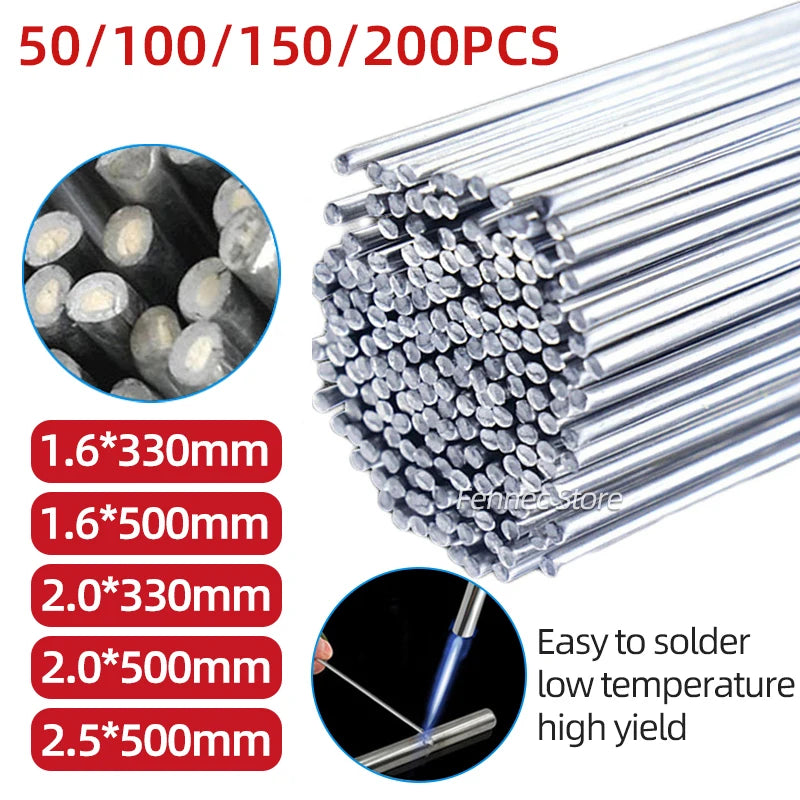 1.6/2.0/2.5mm Welding Rods Copper Aluminum Iron Stainless St