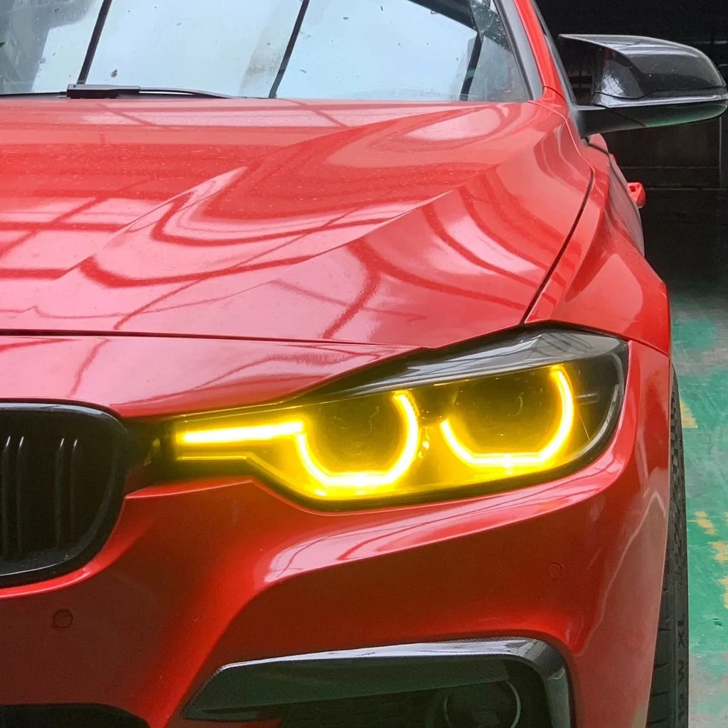 DRL Angel Eye LED Board for 3 Series F30 F31 F34 facelift 2016-2019 LED Headlight Daytime Light Red Blue Ice