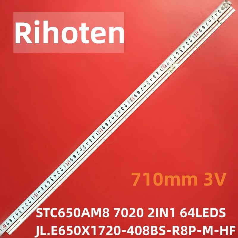 LED Backlight Strip for 2pcs HG65AU800N UN65AU800DF HG65AU800NF UN65AU8000F UN65AU8200F