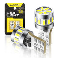 AUXITO 2Pcs 168 194 W5W T10 LED Light Bulb Canbus Car Interior LED Light 6500K Ultra Bright Reading Door Trunk Light Signal Lamp
