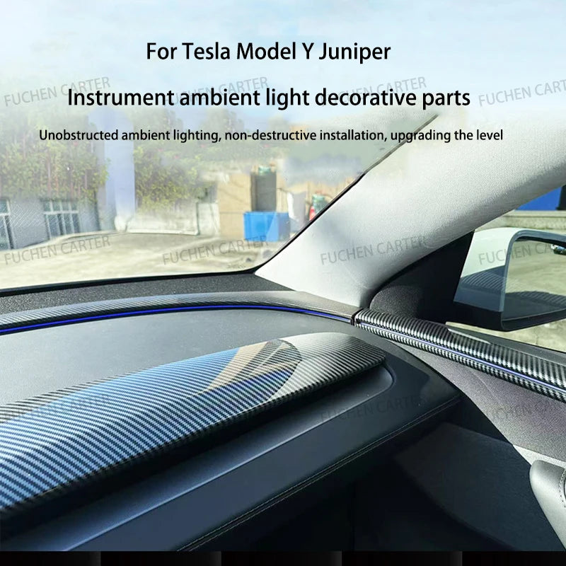 For Tesla New Model Y Juniper 2025 Instrument ambient light 