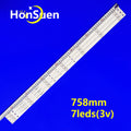 LED Backlight Strip for 758mm LED Backlight strip 7 Lamp for Hyundai H-LED40F502BS2S