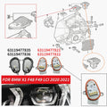 63119477821 63119477822 63119477835 63119477836 For BMW X1 F48 F49 LCI 2020 2021 Brand New LED Daytime