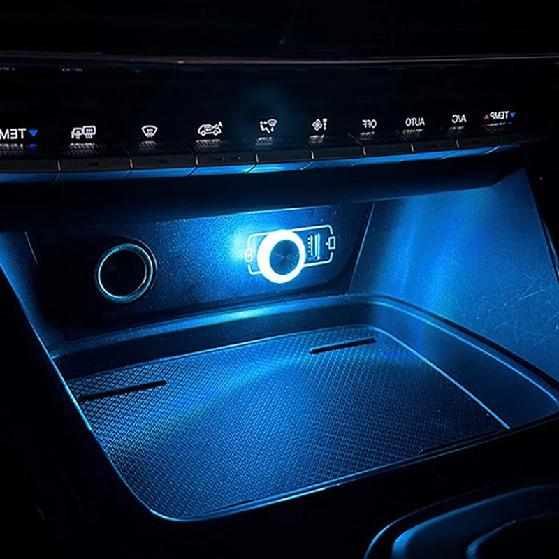 Portable Car USB Ambient Light Mini LED Decorative Atmospher